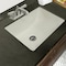 Nantucket Sinks 16 Inch X 11 Inch Undermount Ceramic Sink In Bisque UM-16x11-B - alternate 2